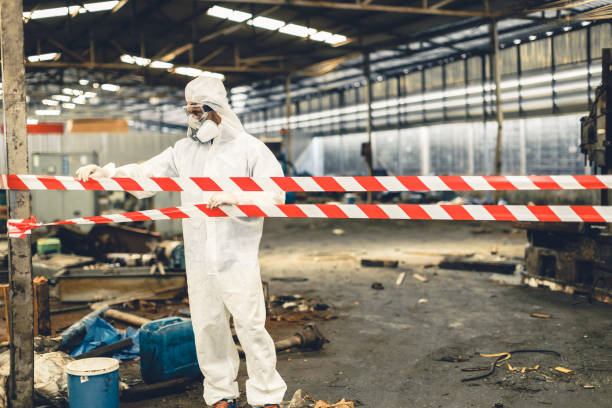 Professional Biohazard technician working in New Raymer, CO